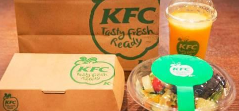 KFC都脫紅入綠了，輕食成了外賣老板們的又一片藍(lán)海？