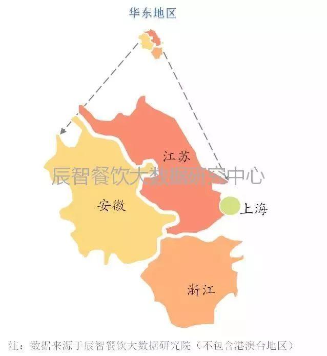 5個維度，看懂華東區(qū)域餐飲發(fā)展現(xiàn)狀 | 大數(shù)據(jù)報告