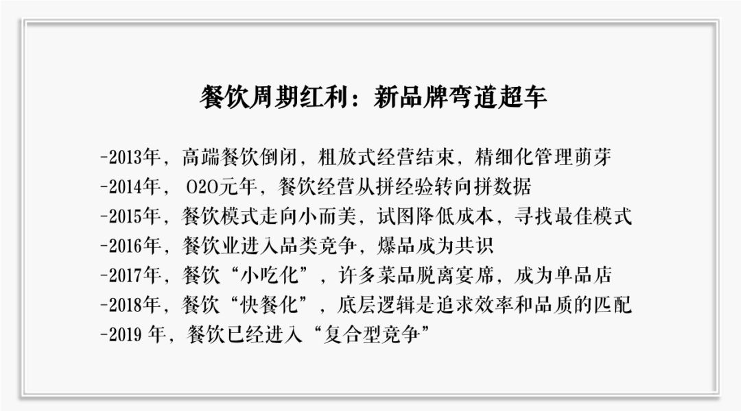 吳憨子：搶奪餐飲周期紅利，先裁掉白領(lǐng)