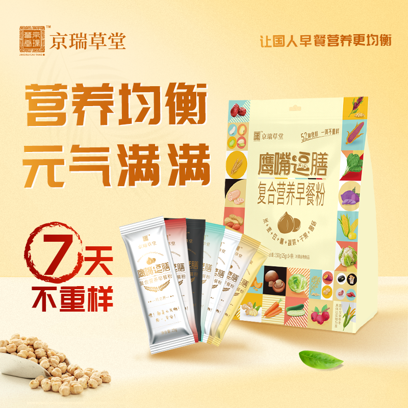 健康，從優(yōu)質(zhì)的早餐開始 ——京瑞草堂鷹嘴逗膳復(fù)合營養(yǎng)早餐粉新品上市|餐飲界